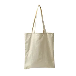 Einfarbige Canvas Tragetasche für Damen, große minimalistische Schultertasche für Schule.