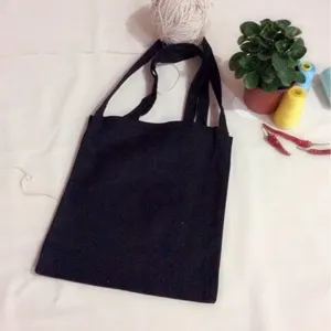 DIY Λευκή Μονόχρωμη Τσάντα Καμβά Casual Τσάντα Ώμου Οικολογική Επαναχρησιμοποιήσιμη Τσάντα Αγορών Για Σχέδιο