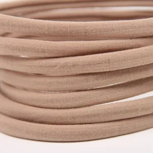 Nylon elastic hair band detail view, ideal for DIY baby headbands and kids hair accessories.