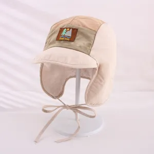 Kinder Winter Trapper Mütze Winddicht Warm Ohrenklappe Hut Unisex Outdoor Skifahren Kappe