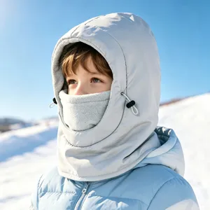 Winter Outdoor Winddicht Fleece Balaclava Warme Thermische Ski Capuchon Hoed Fietsen
