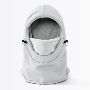 Winter winddichte fietsbalaclava fleece gevoerd dikke thermische muts voor buiten sport.