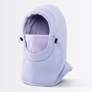 Winter warme fleece bivakmuts winddichte capuchon dikke muts voor buiten sporten