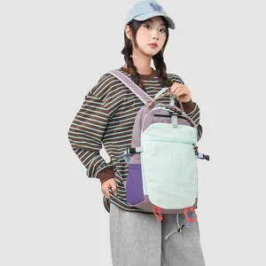 Outdoor hiking backpack large capacity travel daypack colorful sports backpack for men women