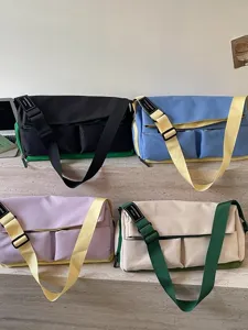 Nuova borsa da viaggio grande in tela alla moda fitness yoga borsa a tracolla versatile