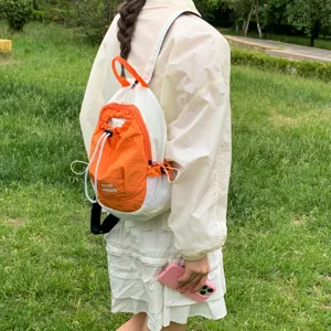 mochila informal ligera para exteriores pequeña mochila multifuncional de senderismo verano