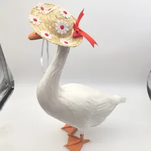 Mini Pet Straw Hat With Ribbon Bowknot Cute Daisy Flower Woven Cat Dog Cap Adjustable Strap For Small Dogs Kittens