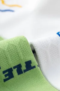 Heren sportieve sokken gebreid detail ademend hardlopen basketbal mode sokken paar