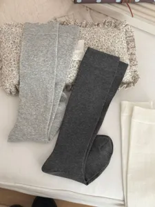 Einfarbige Basis Kompression Wadenstrümpfe für Damen und Mädchen, gemütliche Socken.