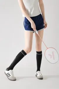 Calze a compressione per polpacci da donna, calze lunghe sportive traspiranti per fitness.