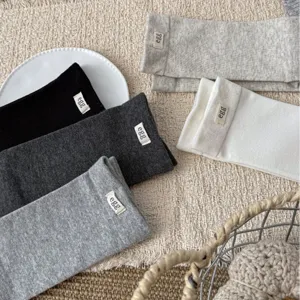 Calzini in cotone con dita separate in stile coreano, calzini con etichetta.
