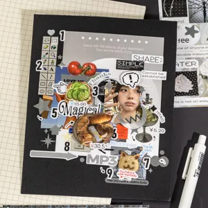 Libro de pegatinas decorativas DIY estilo ins coreano para diario y móvil