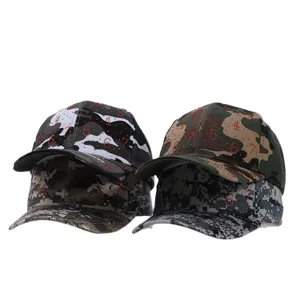 Camouflage honkbalpet met strass-cijfers, stijlvolle camo print hiphop hoed voor vrouwen.