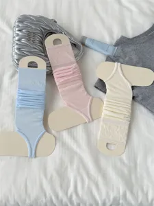 Ballet style stirrup socks women solid color thin breathable leg warmers summer fashion