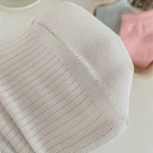 Damen sommer dünn atmungsaktiv einfarbig gerippt gestrickt lässig kurze socken bequem neu