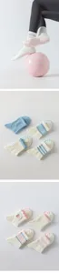 Calzini antiscivolo da yoga pilates fitness stile balletto in cotone dettagli prodotto