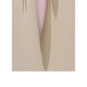 Detailed view of kids cute pink plush dachshund scarf winter warm neck wrap soft material accessory