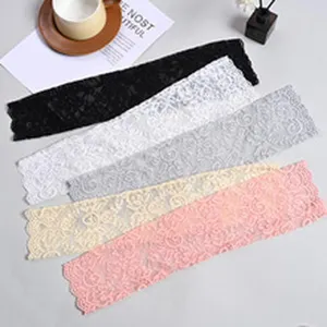 Women Summer Thin Lace Sun Protection Arm Sleeves Breathable Ice Silk UV Protection Outdoor Cycling Sleeves