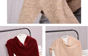 Scialle triangolare in lana lavorata a maglia dettaglio primo piano, sciarpa calda autunno.