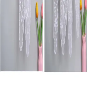 White lace triangular scarf Korean style decorative waist band versatile fashion accessory.