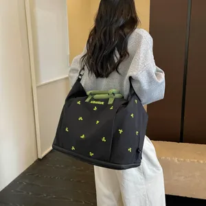 Bolsa de viaje grande para viajes cortos, gimnasio y deportes, bolsa de almacenamiento.