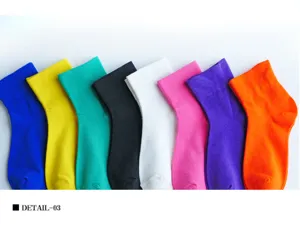 Calzini a metà polpaccio tinta unita stile coreano da donna, colorati e comodi per tutti i giorni.