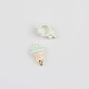Cute enamel ice cream lollipop charms for DIY necklaces, bracelets and earrings making.