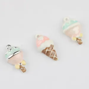 Alloy Ice Cream Pendants DIY Jewelry Charms Necklace Bracelet Earrings Accessories