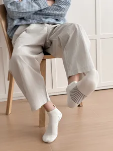 Men breathable mesh low-cut cotton socks, comfortable athletic boat socks for daily sports.