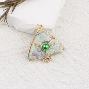 Exquisite Chinese style traditional Song brocade zongzi pendant detail presentation