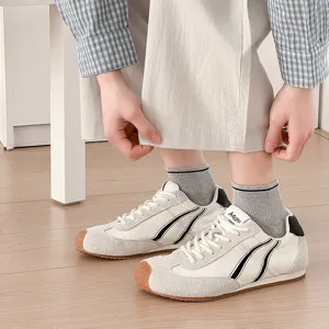 Ανδρικές κοντές αθλητικές κάλτσες με ρετρό casual παπούτσια χαμηλού προφίλ.