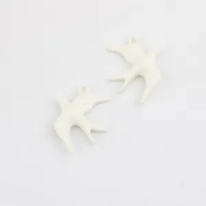 Witte legering zwaluw vogel bedels hangers voor DIY handgemaakte kettingen armbanden sieraden.