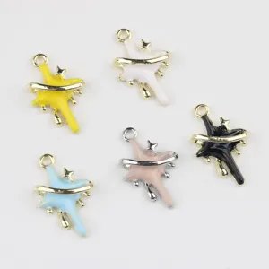 Pendente stella goccia d'olio in lega accessori gioielli fai da te collana orecchini.