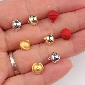 Miniatur Legierung Glocken Charms für DIY Schmuckherstellung, Armbänder und Ketten.