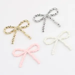 Legierung Schleife Anhänger DIY Schmuck Zubehör Set, ideal für Halsketten und Ohrringe Basteln.