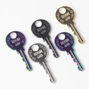 Legierung Schlüssel Anhänger, kreative Metall DIY Schmuck Zubehör für handgemachte Ketten.