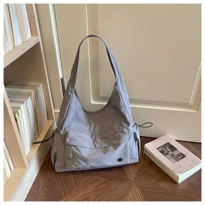 Borsa a tracolla grande capacità minimalista borsa casual da giorno tote