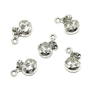 Antiksilber Glückstasche Anhänger Legierung DIY Schmuck für Armband Halskette Schlüsselanhänger.