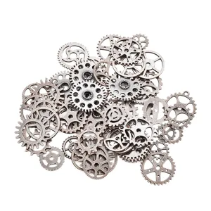 Steampunk mechanische Zahnrad Anhänger gemischte Legierung Schmuck DIY Harz Zubehör