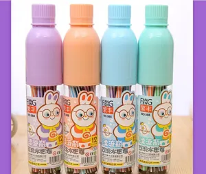 Ninos lavables boligrafos de acuarela set 12 colores linda botella de deriva papeleria