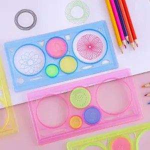 Creatieve Spirograaf Geometrische Tekenliniaal Multifunctioneel Hol Schilder Sjabloon Schoolbenodigdheden