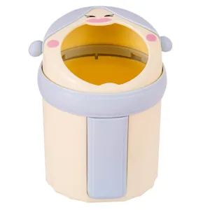 Cute Princess Pen Holder Large Capacity Desktop Stationery Storage Organizer Pencil Cup For Office School Desk