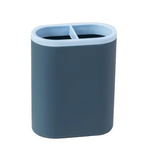 Multifunktionaler doppelter Schreibtisch Stifthalter Kosmetik Pinsel Aufbewahrungsbox Box