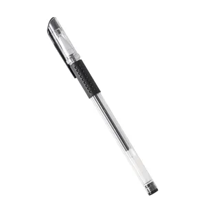 Schwarzer Gelschreiber 0.5mm feine Spitze flüssiges Schreiben Büro Schule Briefpapier