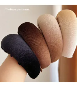 Comfortable heatless sponge hair curlers soft wave styling tool for women sleeping use.