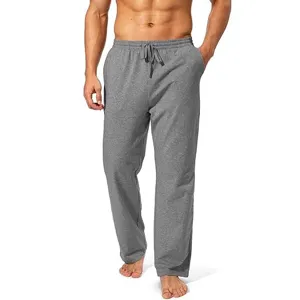 Pantaloni Sportivi Uomo Casual Jogging Taglio Largo Fitness Palestra Corsa Cotone