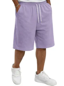 Heren casual losse gebreide trekking koord shorts comfortabele ademende zomer strand mode