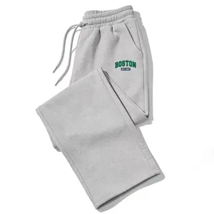 Women Y2K Gothic Letter Print Loose Casual Sweatpants Drawstring Wide Leg Jogger Fleece Lined Athletic Pants