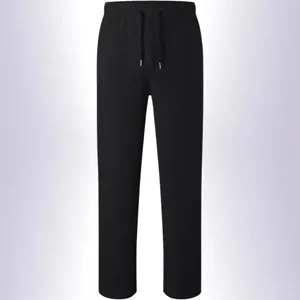 Trendy high waisted wide leg sweatpants for women, comfortable casual daily wear pants.