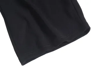 Men's casual shorts fabric detail close up black breathable comfortable daily summer wear